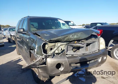 2002 Mercury Mountaineer из США, поврежденный, VIN 4M2ZU66K12ZJ39635